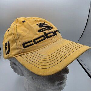 Cobra Footjoy FJ Adults Yellow Baseball Hat Cap Casual Outdoors Adjustable